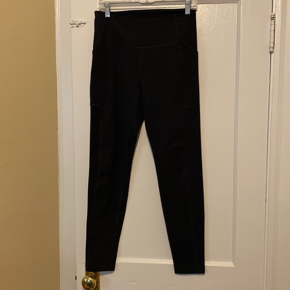 Girlfriend Collective High Rise full length pocket leggings
